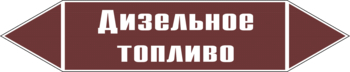 Маркировка трубопровода "дизельное топливо" (пленка, 716х148 мм) - Маркировка трубопроводов - Маркировки трубопроводов "ЖИДКОСТЬ" - ohrana.inoy.org